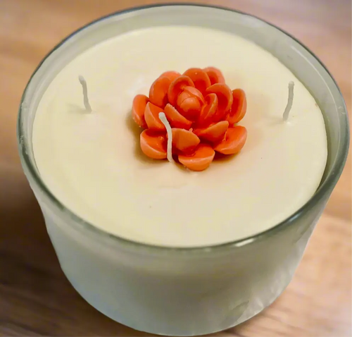 Amber Vanilla Rose LUKELOLA-CANDLES